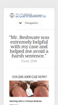 Mobile Screenshot of beshwatelaw.com